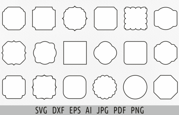 Download Label Shapes Svg Custom Label Svg Bundle - Svg bundle Collection