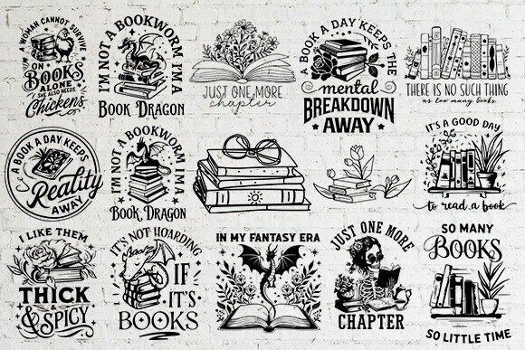 Download Reading Book Svg Bundle, Book Lover Svg, - Svg bundle Collection