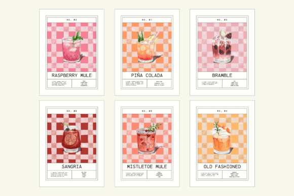 Download Cocktail Printable Wall Art Kitchen Bar - Print Collection
